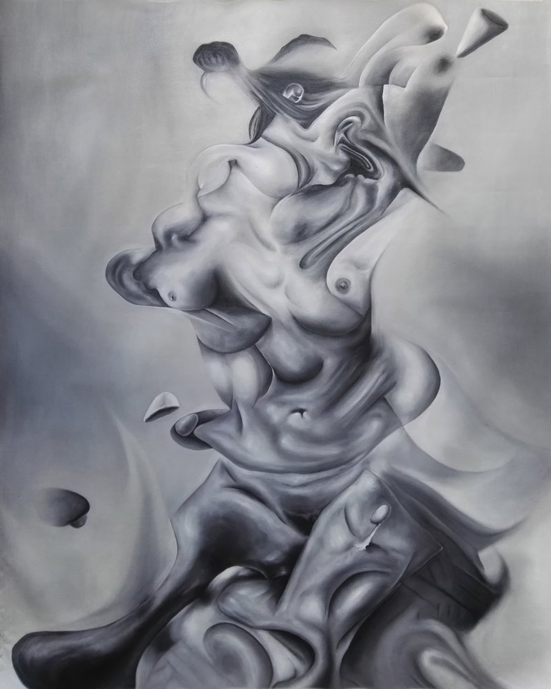 Surrealistiske kvinnelige former av Stefano Mazzolini