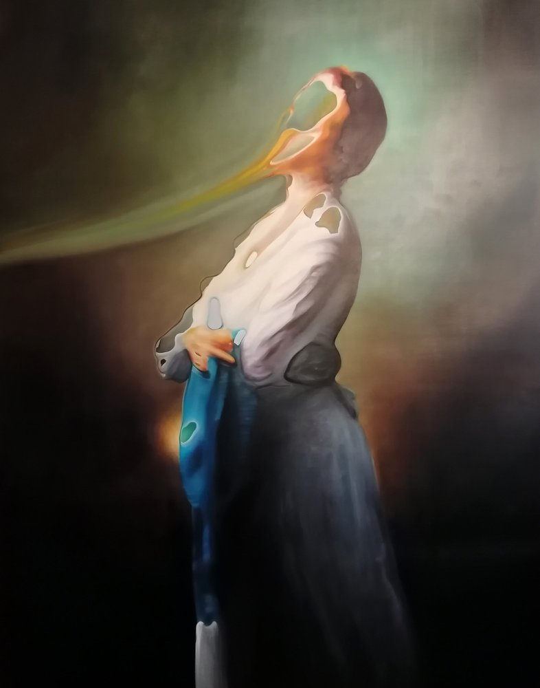 Glødende surrealistisk kvinne av Stefano Mazzolini