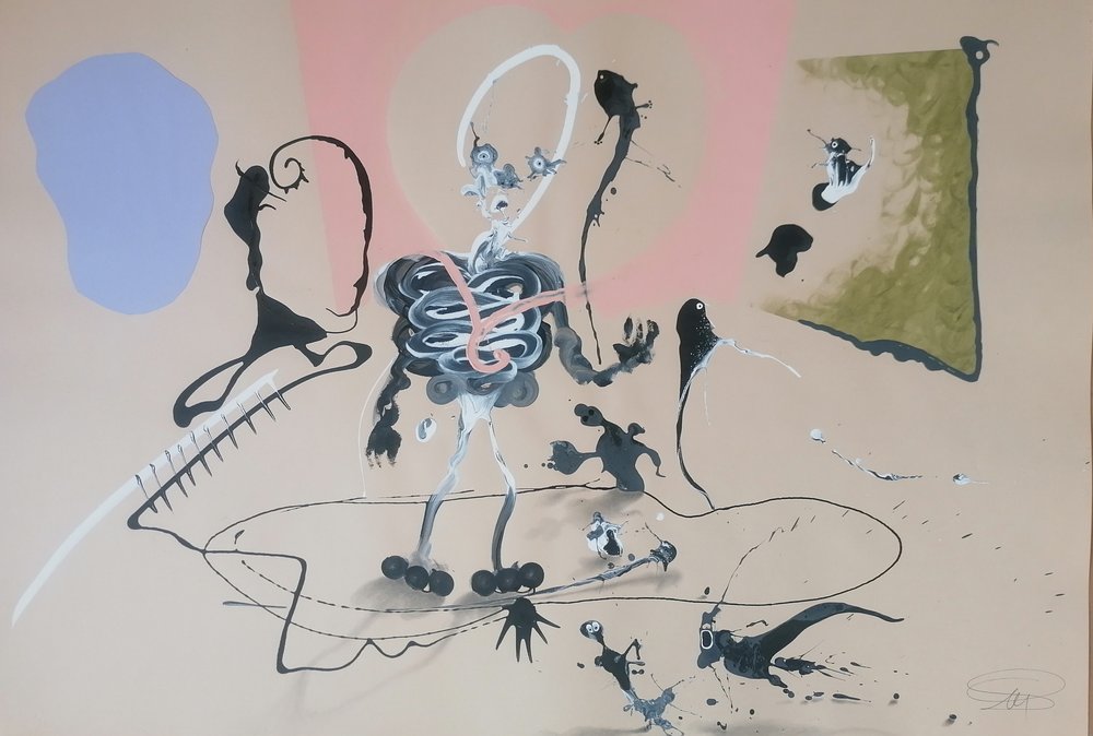 Finurlige abstrakte figurer av Stefano Mazzolini