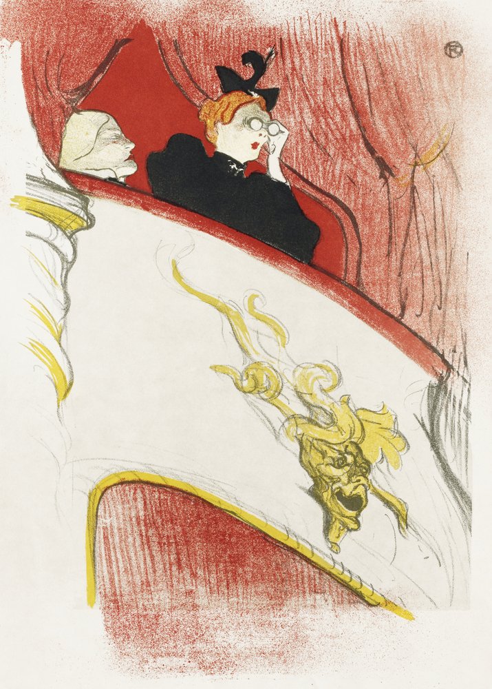  av TOULOUSE LAUTREC