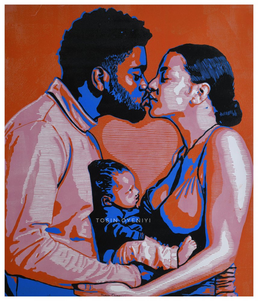 En moderne families kyss av Tosin Oyeniyi