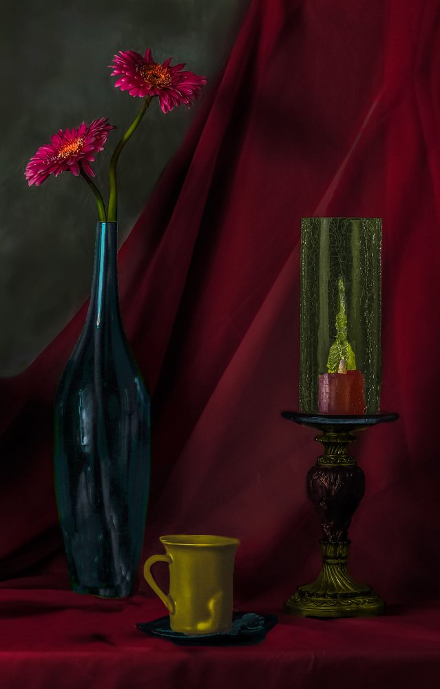 Dramatisk blomsterstilleben av jlloydphoto