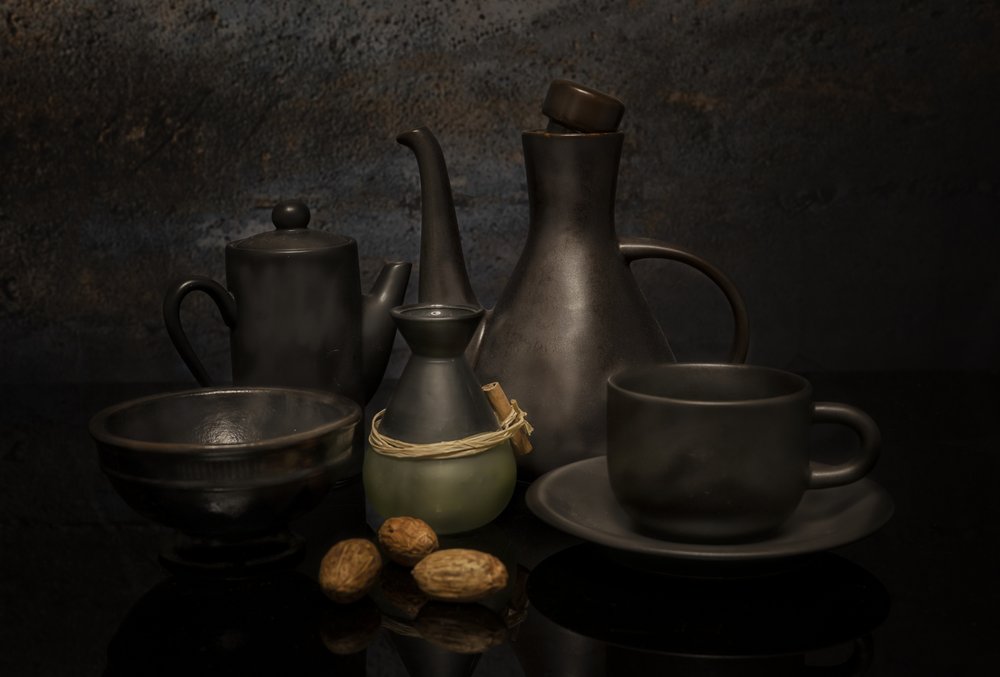 Moody Pottery – Stilleben av larryliu