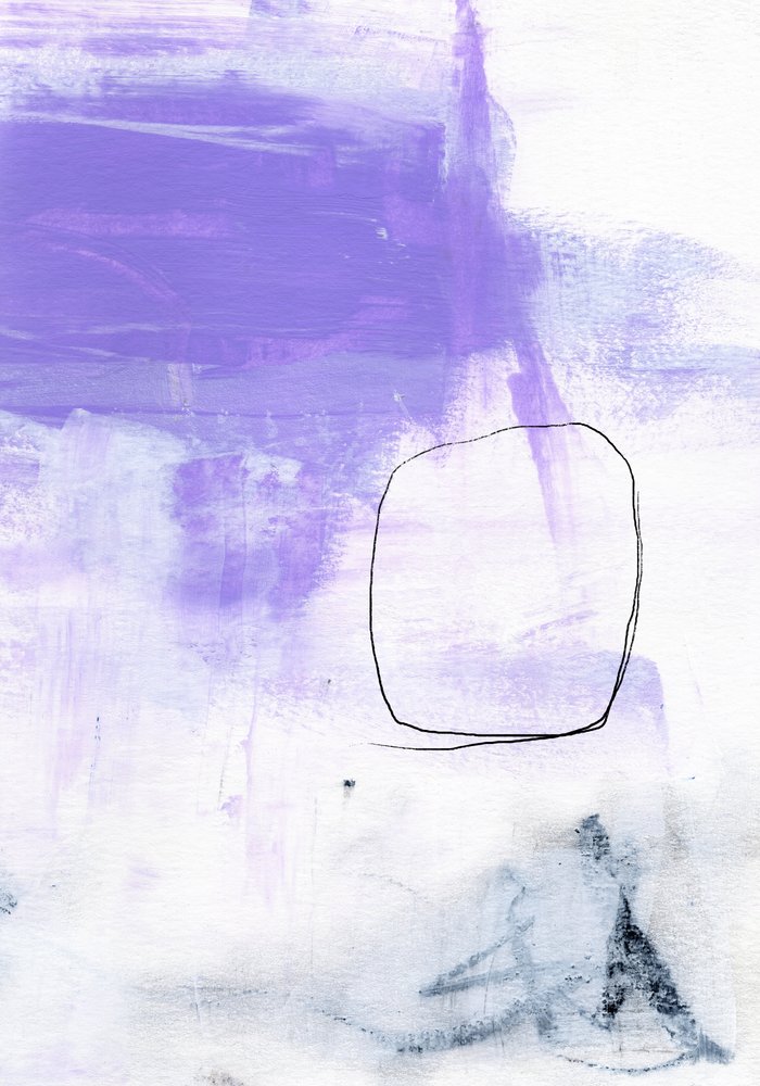 Lilla abstrakt sirkel av uplusmestudio