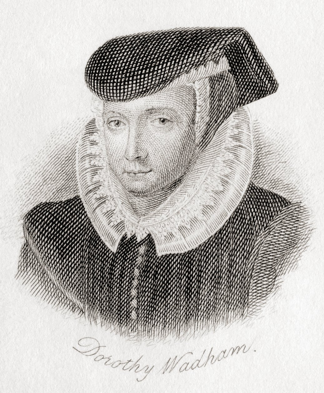 Dorothy Wadham, født Petre, ca. 15341535? 1618. av Unknown