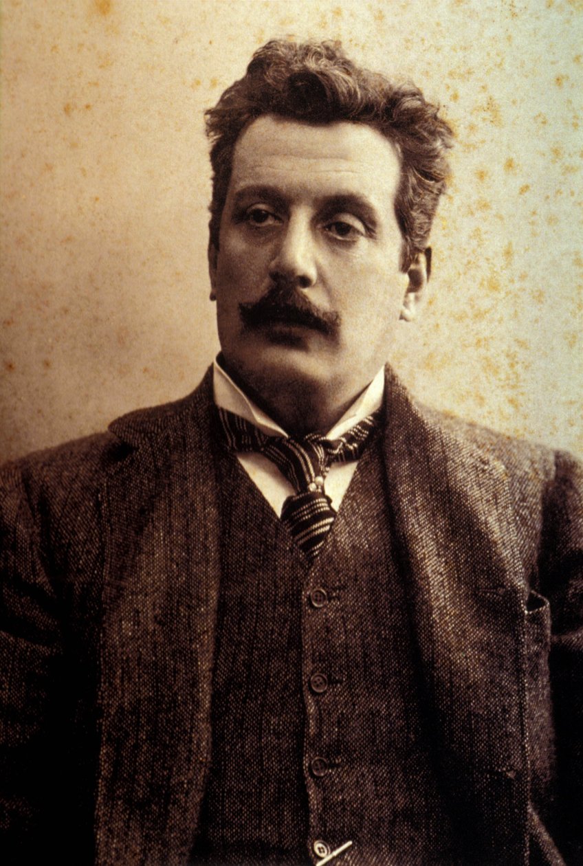 Giacomo Puccini (1858–1924) av Unknown