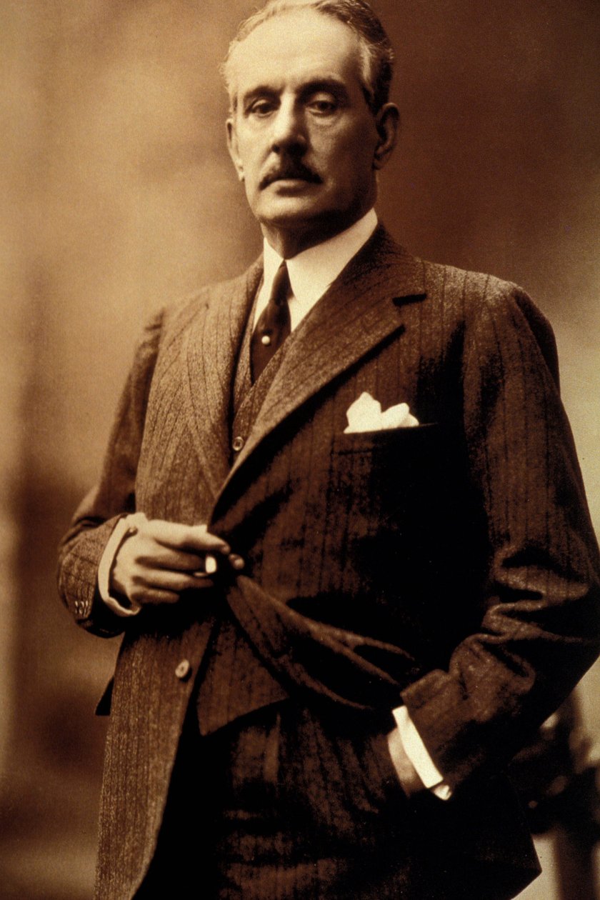 Giacomo Puccini (1858-1924) i 1923 av Unknown