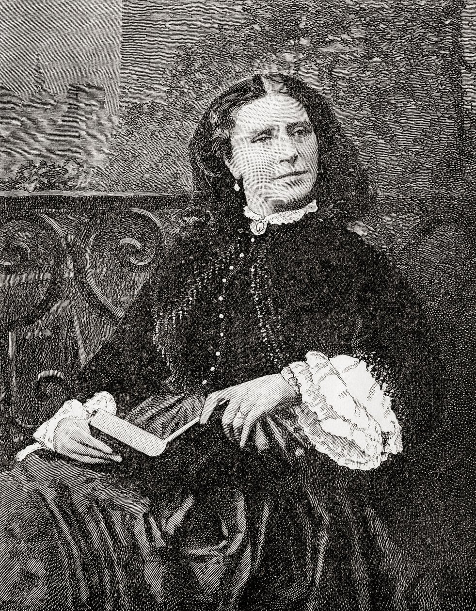 Helena Saville Faucit, Lady Martin, 1817 ? 1898. av Unknown