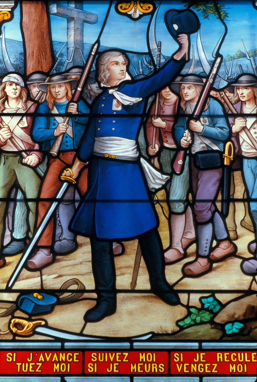 Henri de La Rochejaquelein - Nantes - Musee Dobree - Temporary Expo - "" Glassmalerier og krigen fra Vendée"" av Unknown