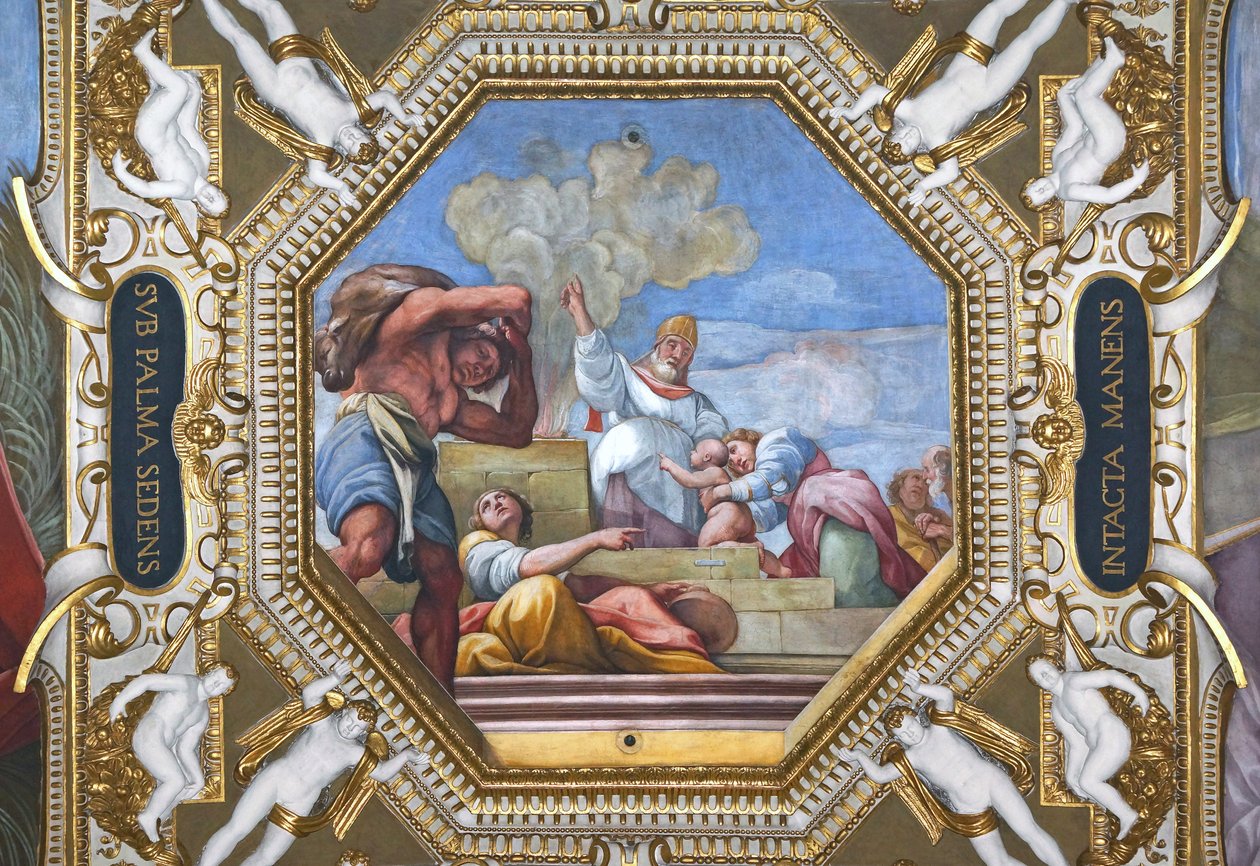 Interiør av Madonna della Ghiara, Reggio Emilia, Emilia-Romagna, Italia av Unknown