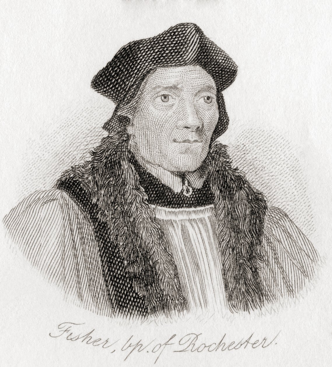 John Fisher, ca. 1469 ? 1535. Engelsk katolsk biskop og teolog. av Unknown