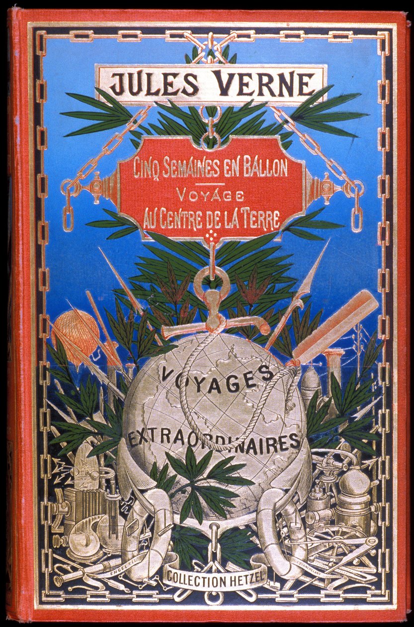 Loire Atlantique N* 190 - Nantes - Jules Verne Museum - Første utgave av "" Extraordinary Voyages" av Unknown