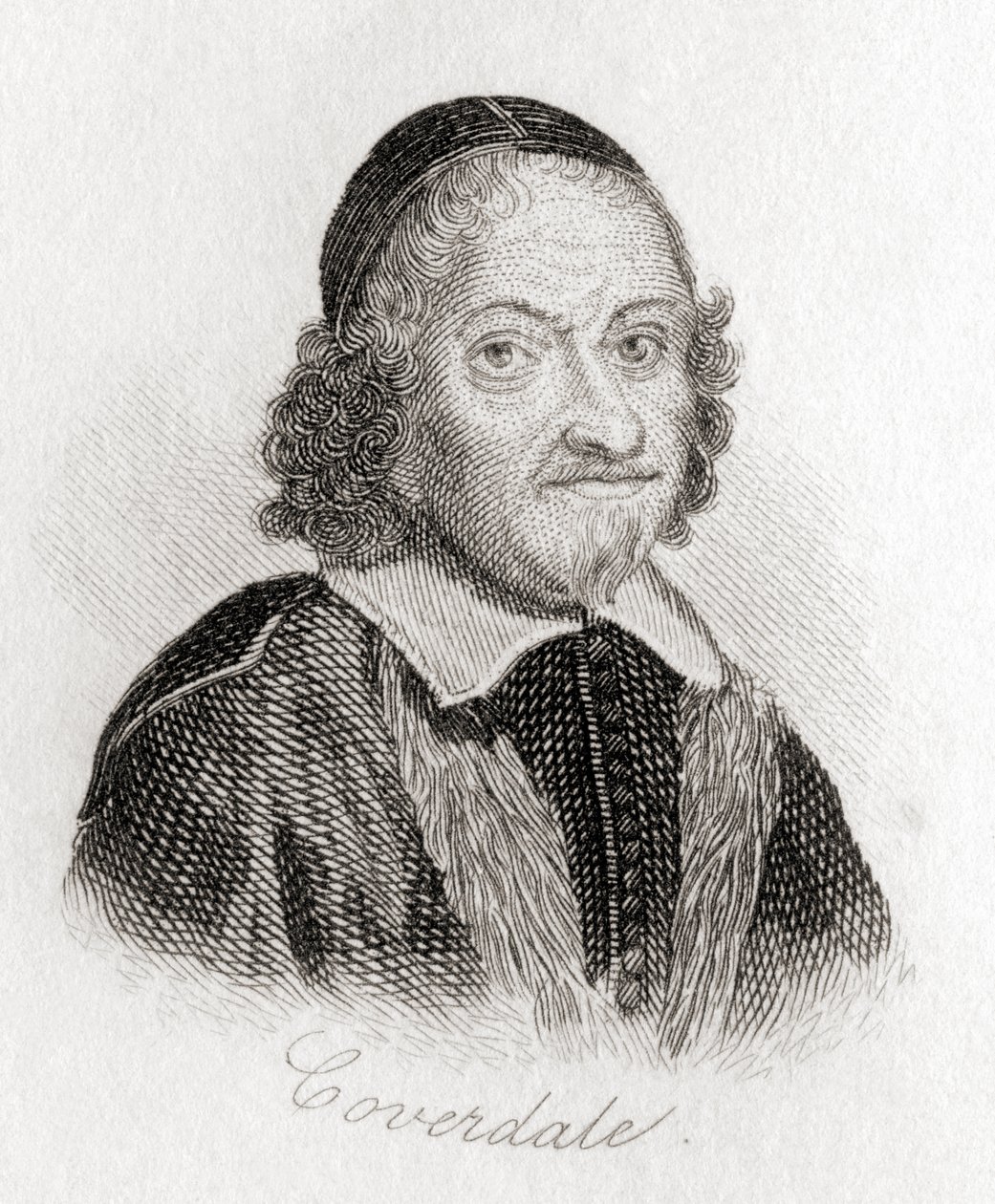Myles Coverdale eller Miles Coverdale, 1488? 1569. av Unknown