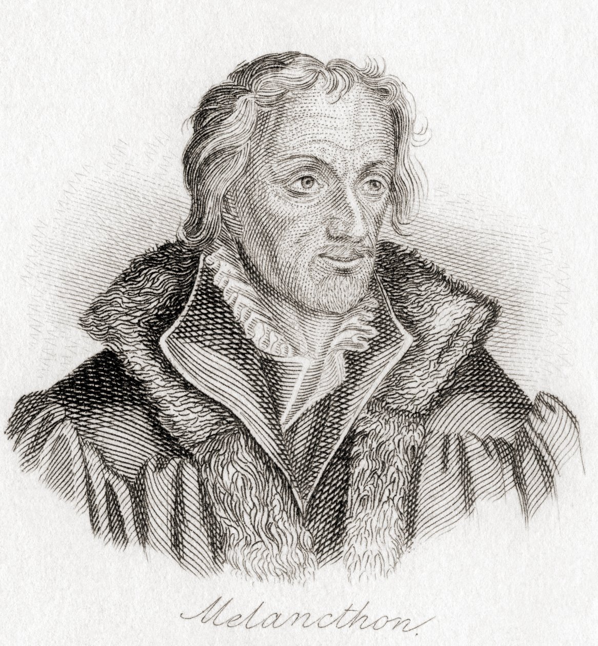 Philip Melanchthon, 1497 ? 1560, født Philipp Schwartzerdt. av Unknown