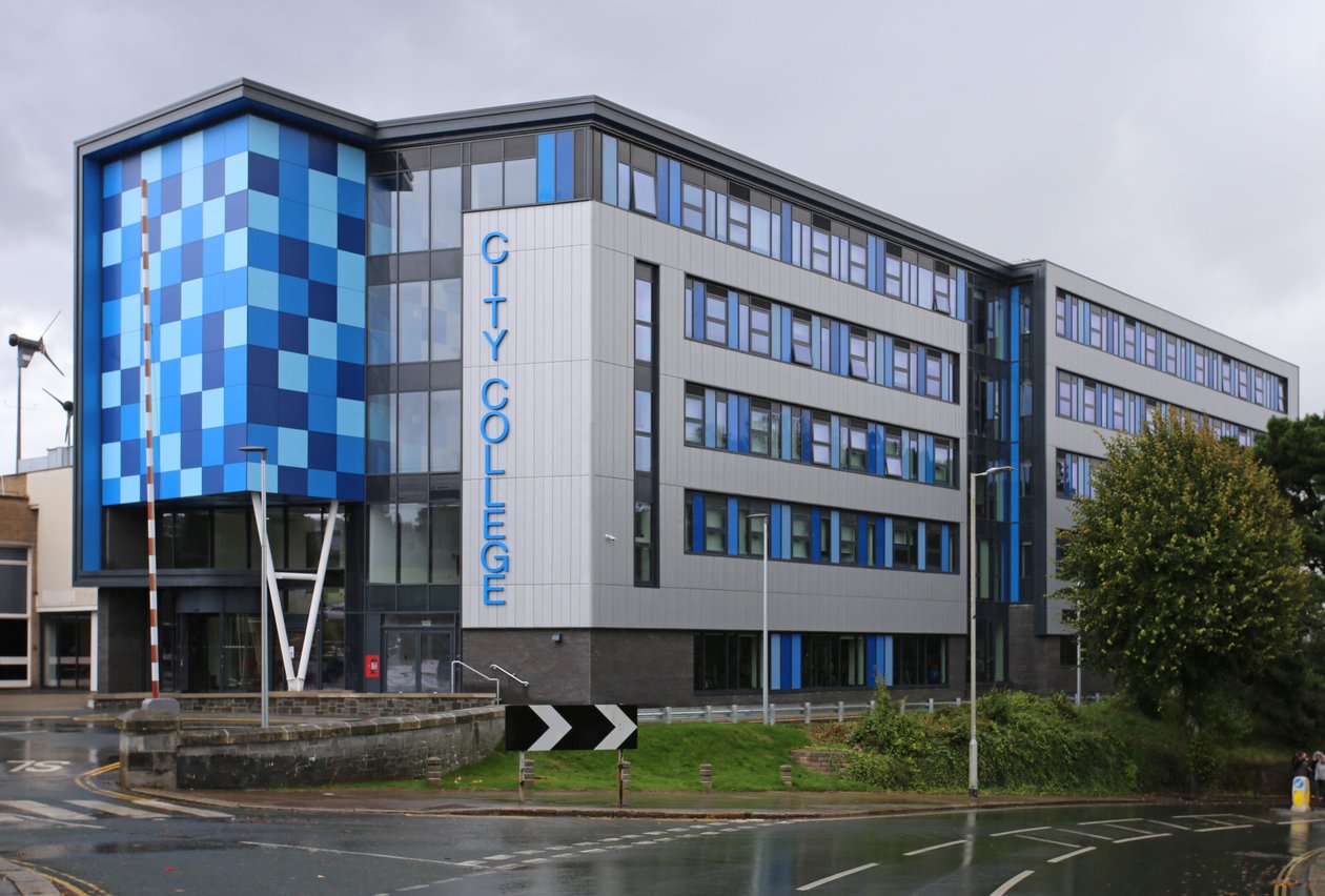 Plymouth City College STEM Center fra Kings Road av Unbekannt Unbekannt
