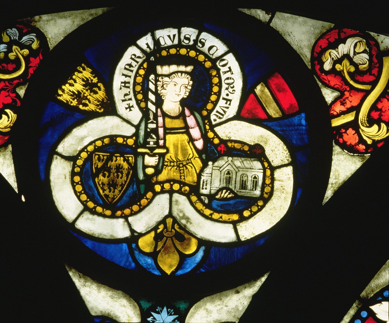 Portrett av hertug Heinrich II (1141-77) Jasomirgott av Babenberg, ca. 1330 av Unknown