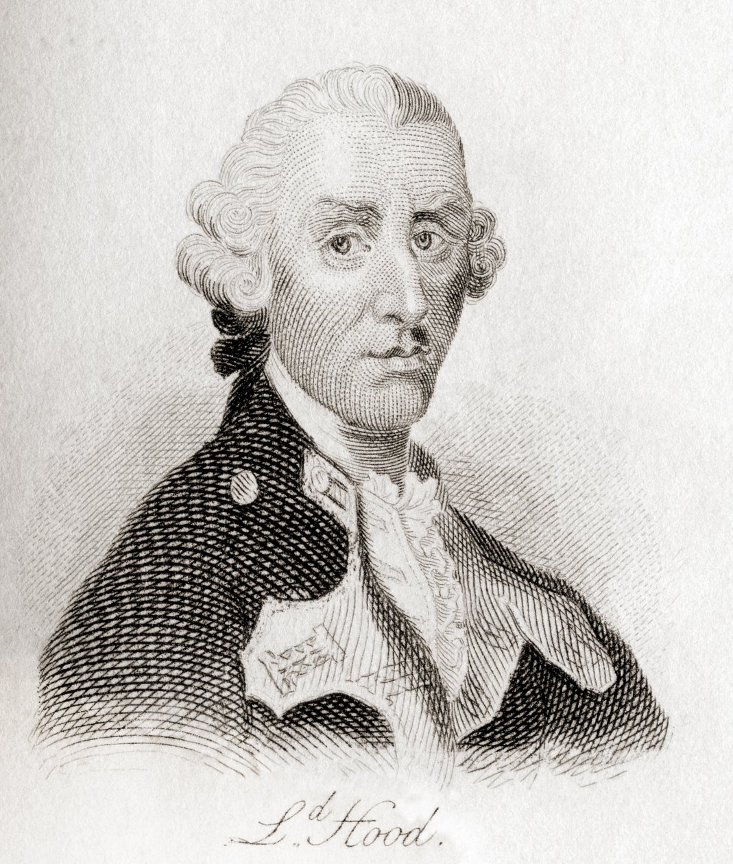 Samuel Hood, 1. Viscount Hood, 1724 ? 1816. av Unknown
