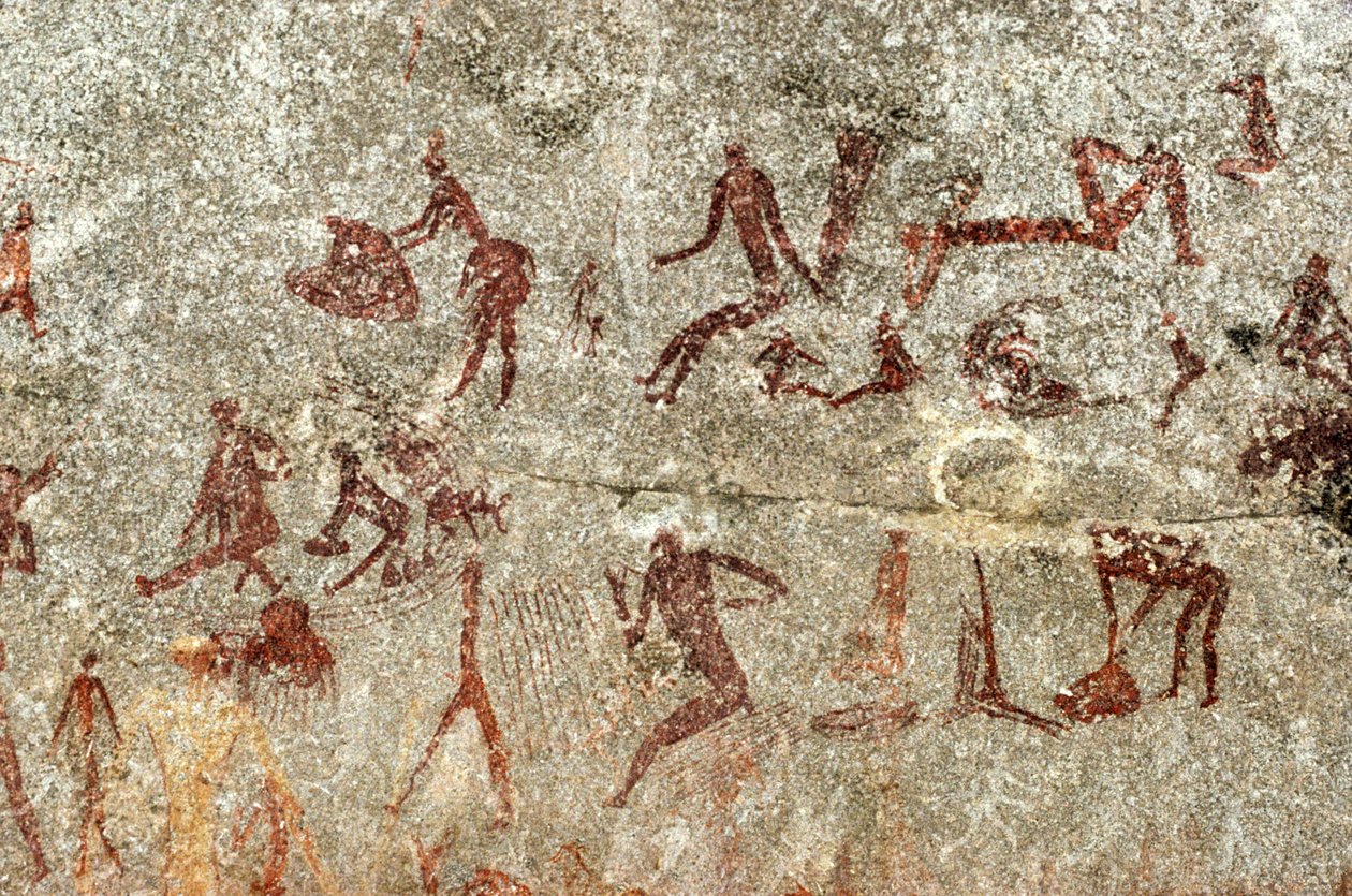 San Rock Art, Sør-Afrika av Unknown