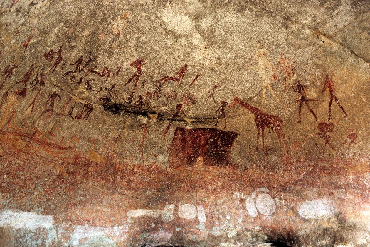 San Rock Art, Sør-Afrika av Unknown