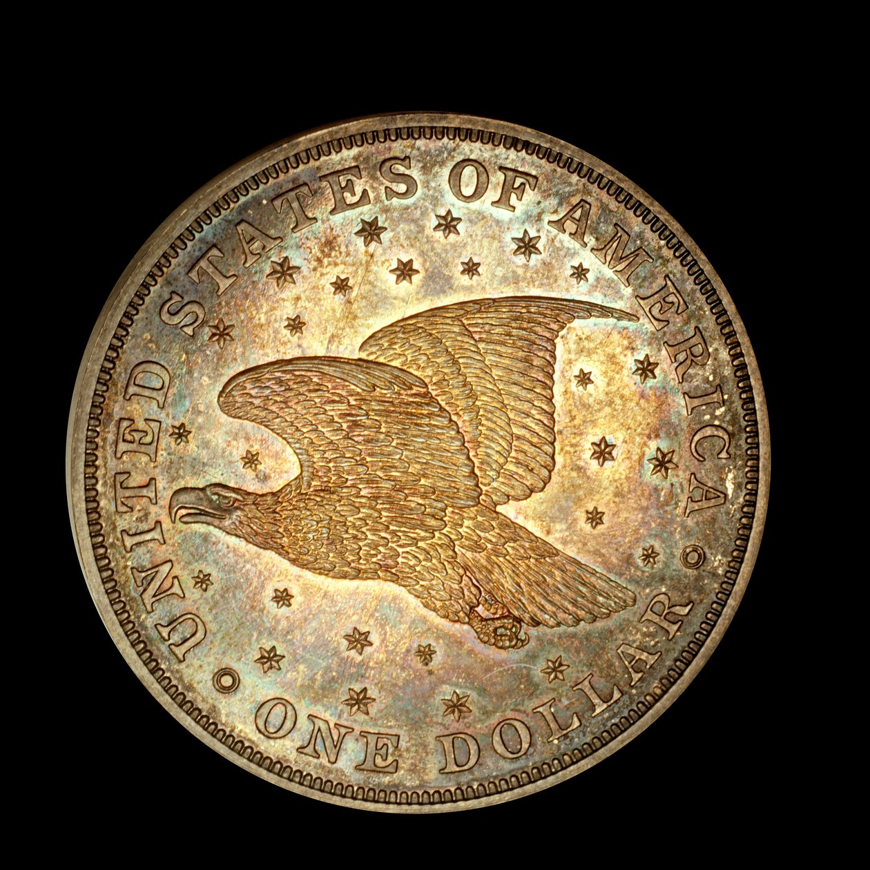 Silver Pattern One Dollar Coin, USA, president Andrew Jackson, 1837-1841 e.Kr av Unknown