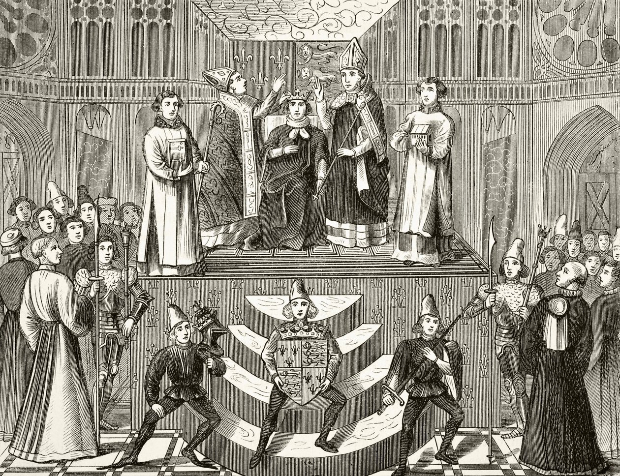 Kroningen av kong Henry IV av England, 13. oktober 1399, fra 