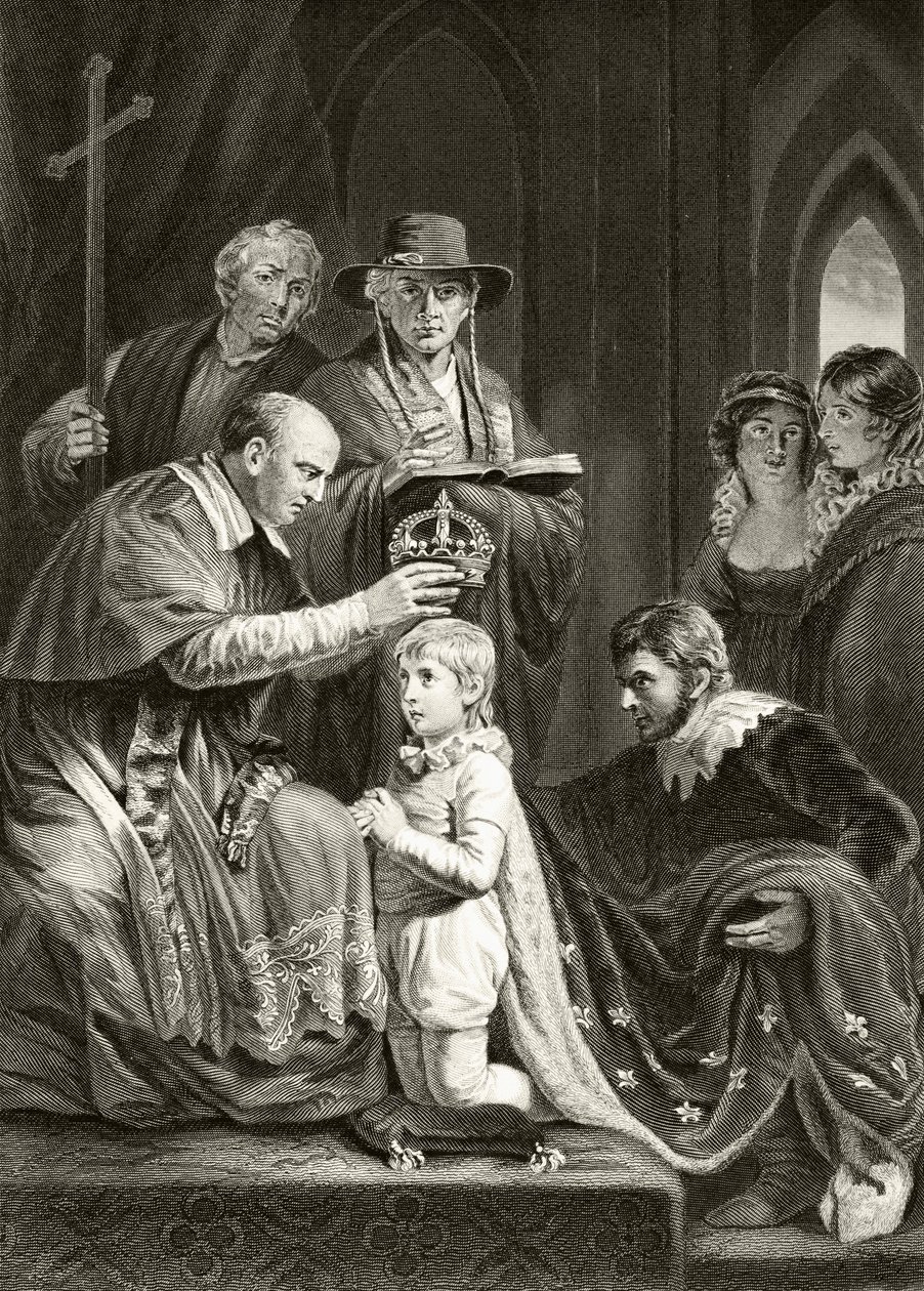 Kroningen av kong Henry VI av England, 6. november 1429, fra 
