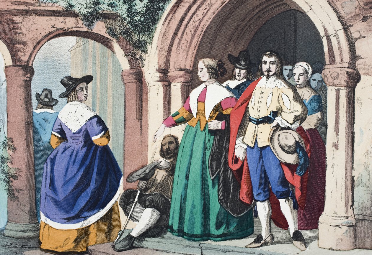 Hverdagsklær til vanlige engelskmenn på kong Charles I