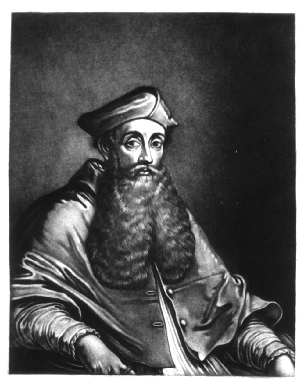 Reginald Pole (1500-58) illustrasjon fra 