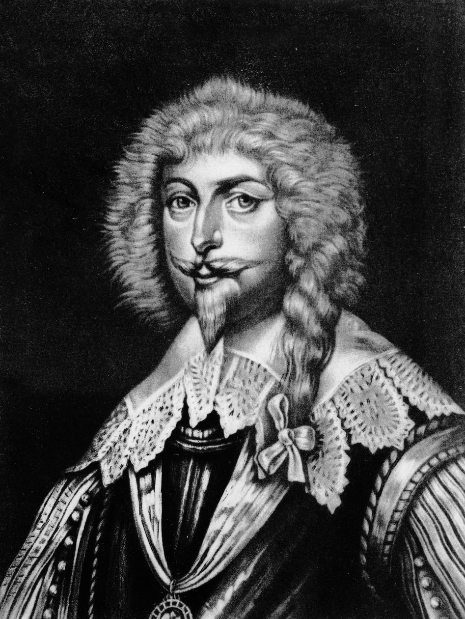 Sir Edward Sackville (1591-1652) 4. jarl av Dorset, illustrasjon fra 