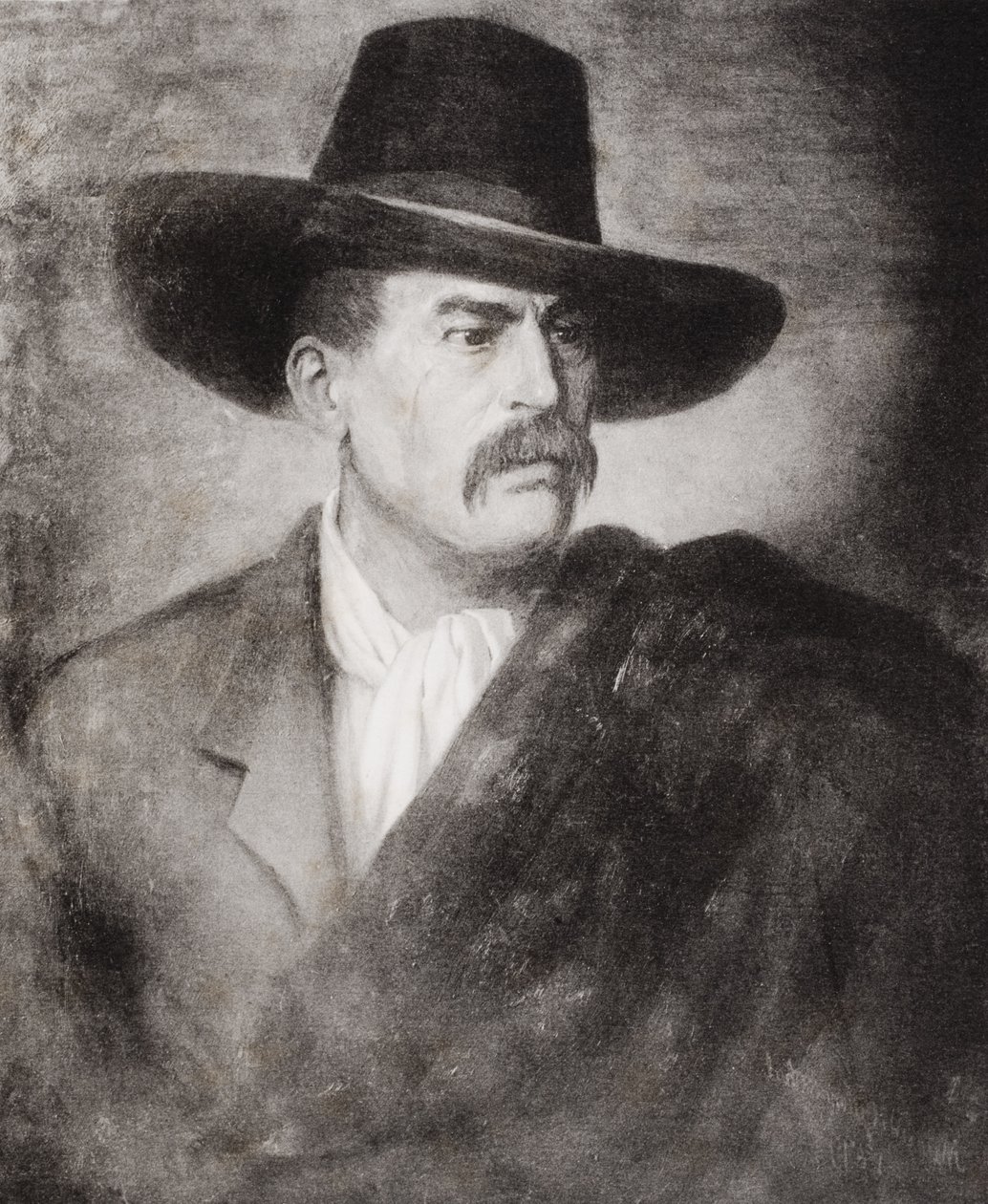 Sir Richard Francis Burton (1821-90) malt av Madame Gutmansthal de Benvenuti, fra 