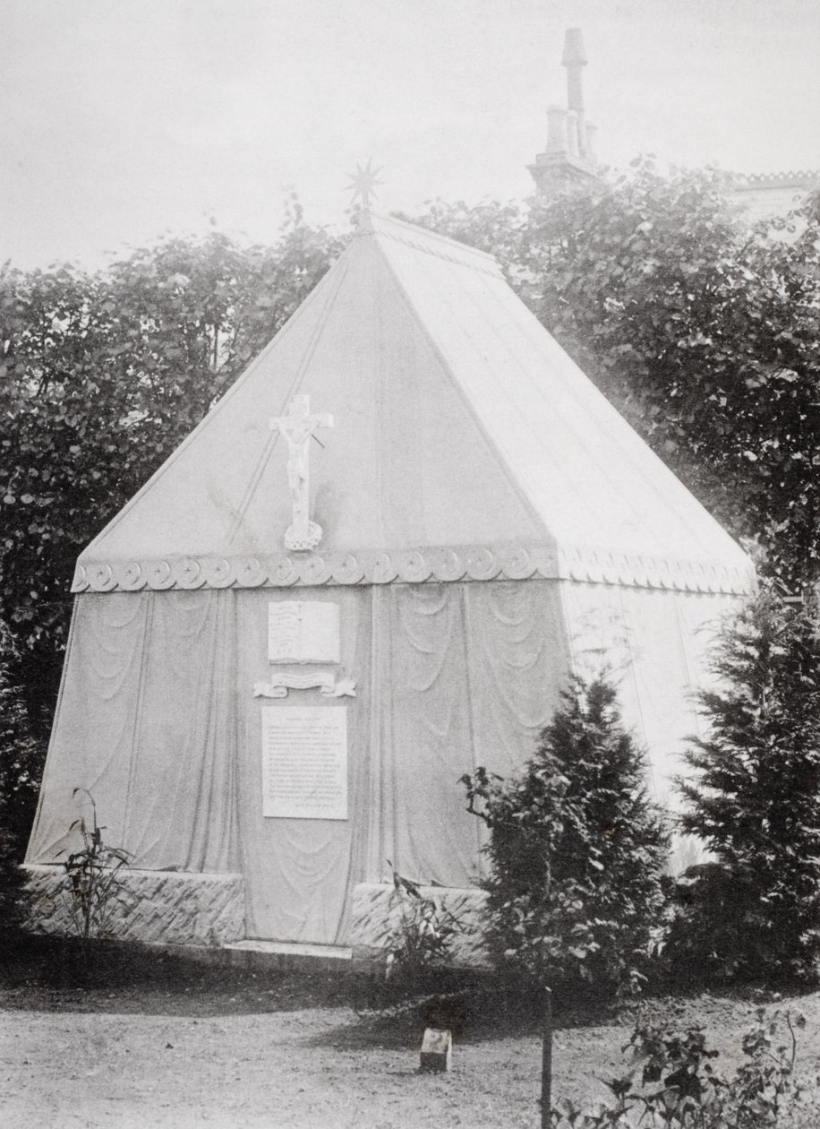 Mausoleet i Mortlake, Surrey, hvor Sir Richard Burton blir stedt til hvile, fra 