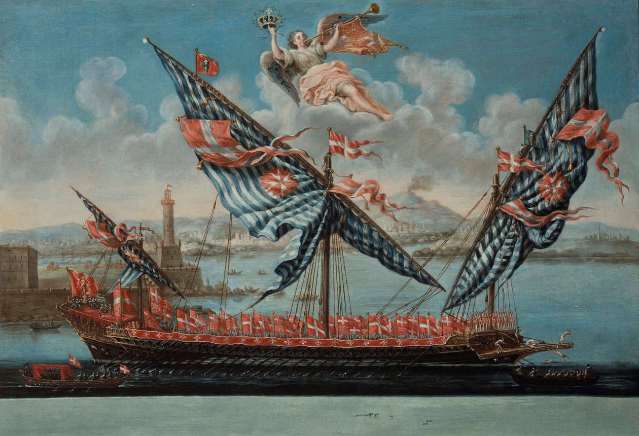 Byssa av Emmanuel de Rohan-Polduc, stormester i St. John&39;s Order av Jerusalem, ca. 1780-85 av Neapolitan School