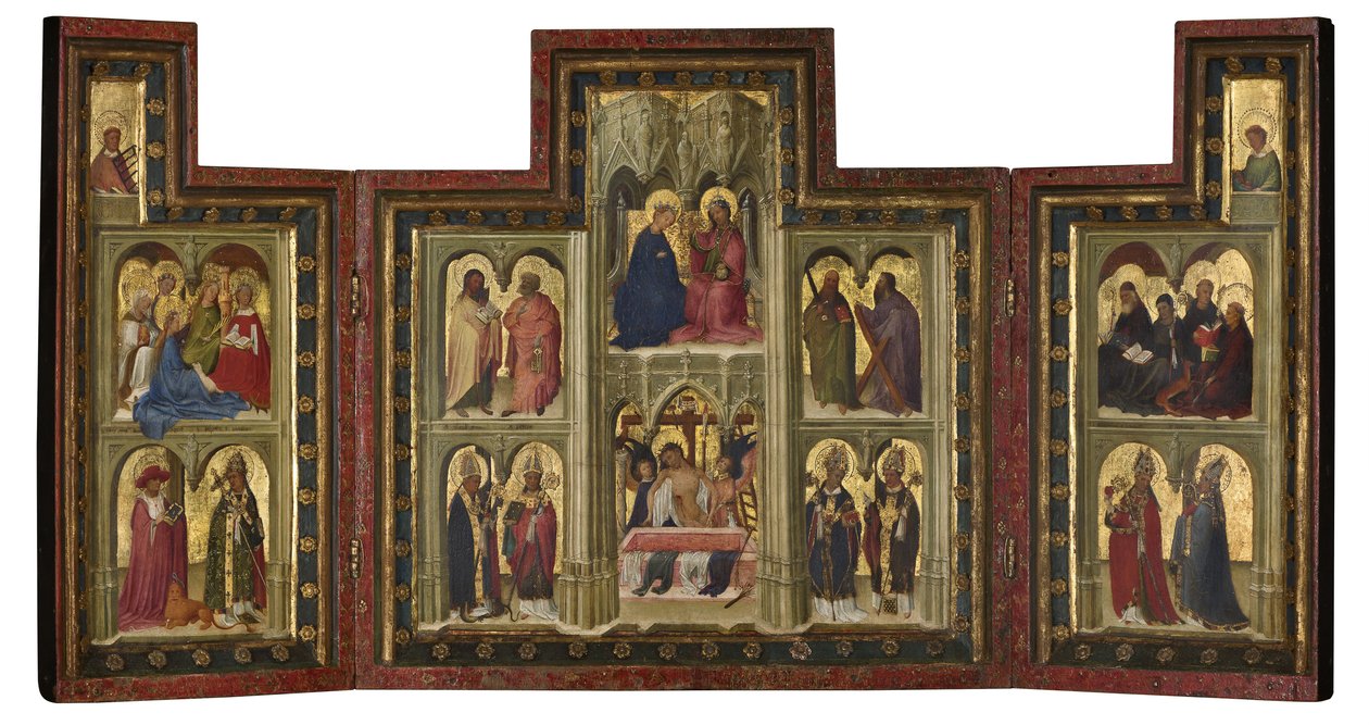 Triptych Norfolk av Anonymous