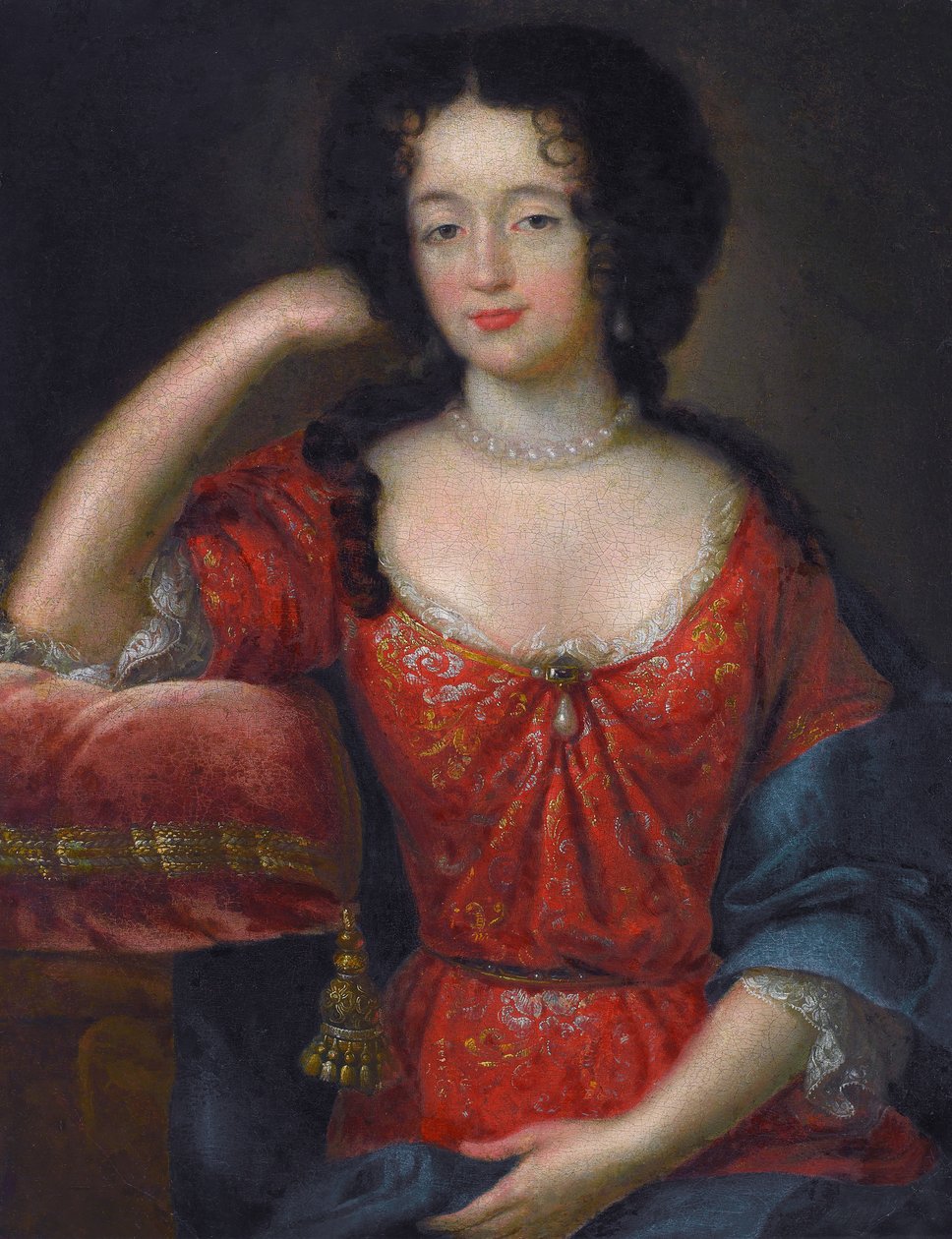 Portrett av Marie Casimire Zamoyska (Marysieńka) av Anonymous