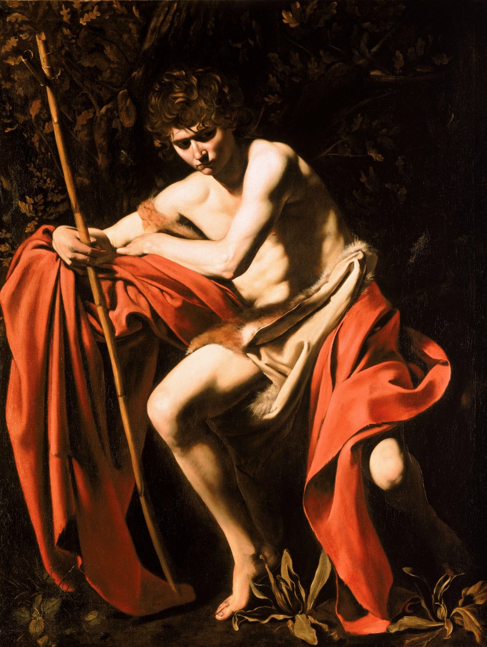 Johannes døperen av Michelangelo Merisi Caravaggio