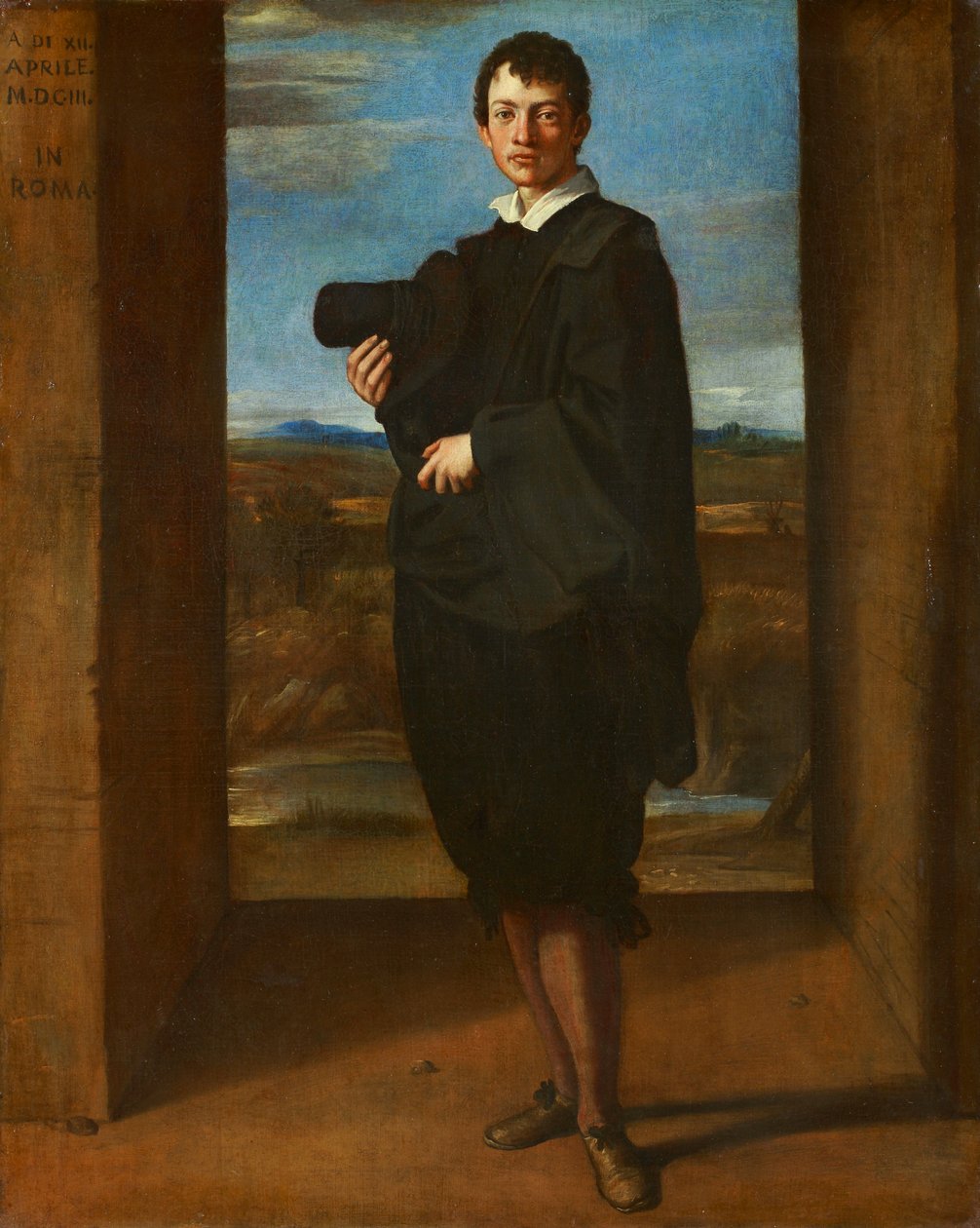 Portrett av en ung mann av Domenichino