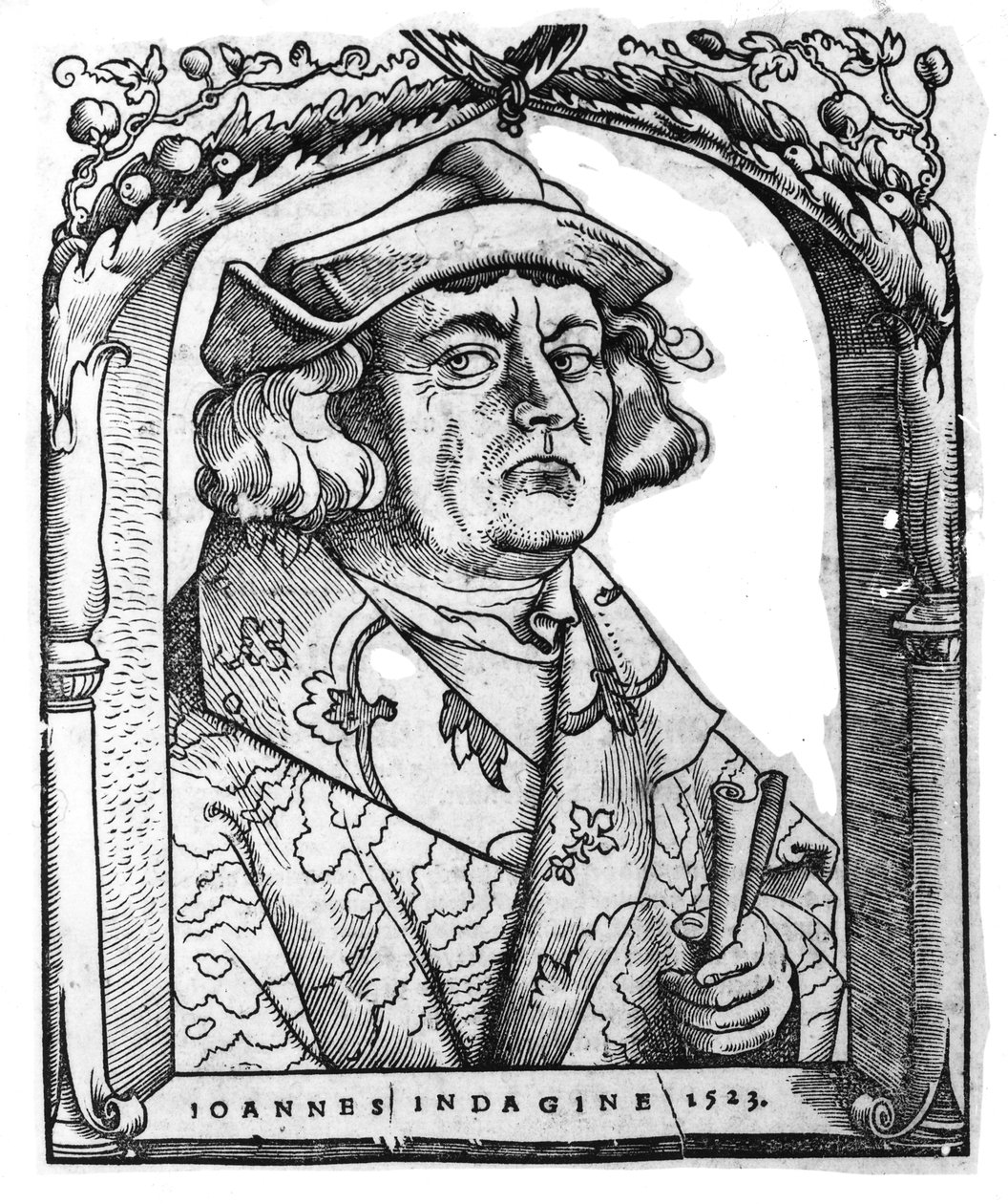 Portrett av John of Indagine, etter Hans Baldung Grien, fra 