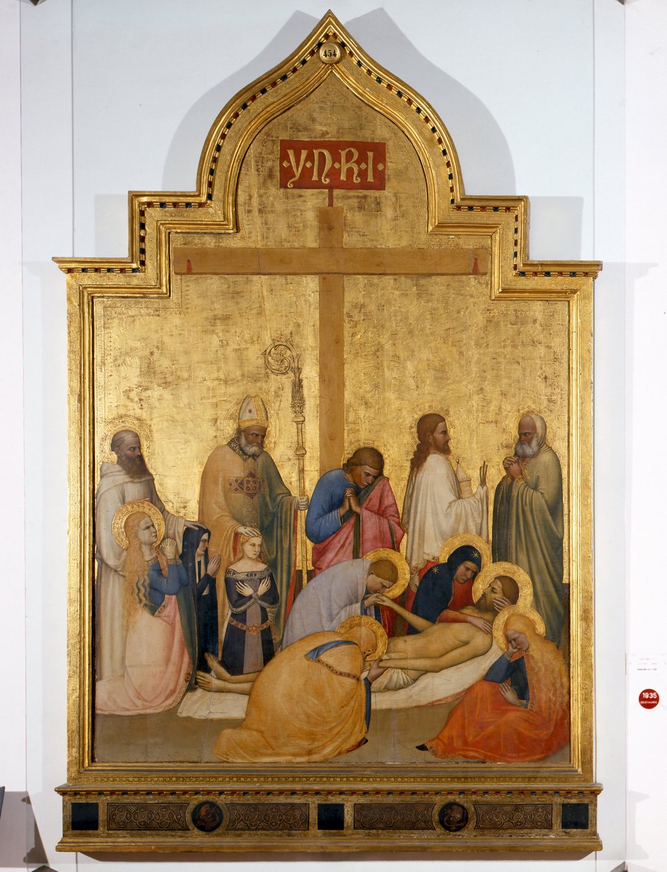 Pietà fra San Remigio av Giottino