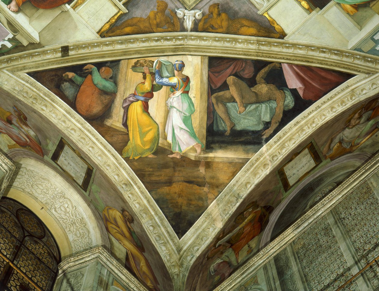 Judith y Holofernes av Michelangelo Buonarroti