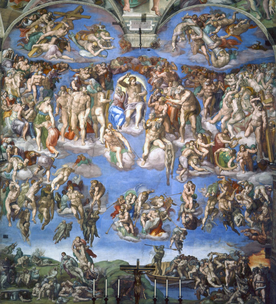 Den siste dommen av Michelangelo Buonarroti