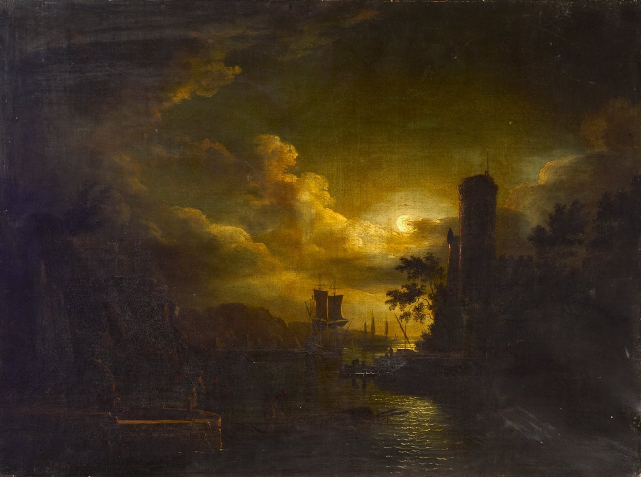 Coast Scene av Moonlight av Moonlight