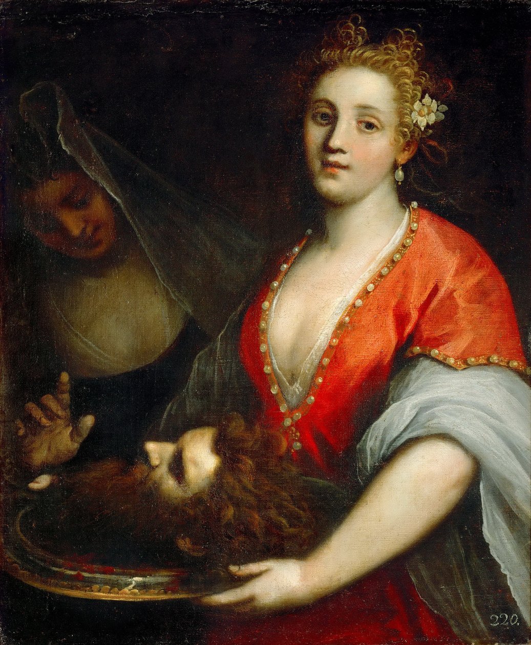 Salome med hodet til døperen Johannes av Palma Il Giovane
