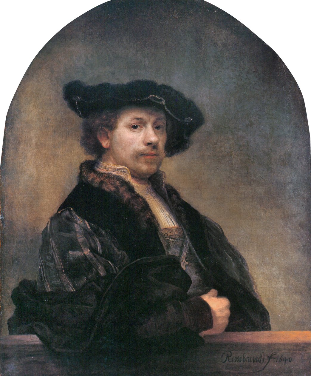 Selvportrett av Rembrandt van Rijn