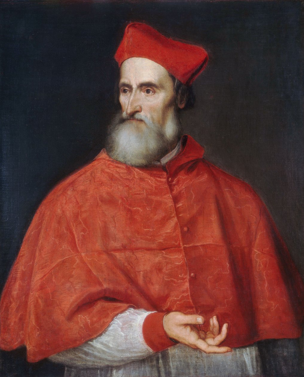 Portrett av Pietro Bembo Cardinal av Tiziano Vecelli