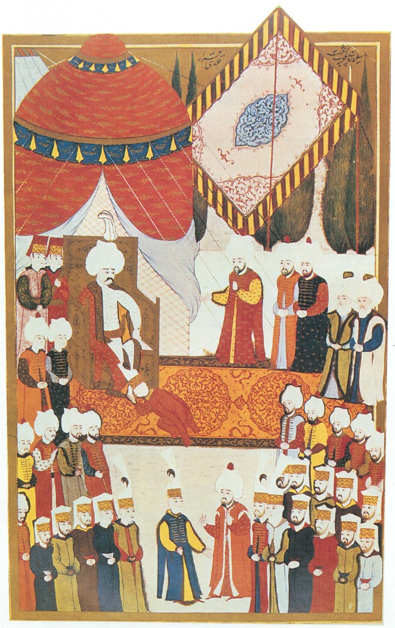 The clous of Selim I i miniatyr av Unknown