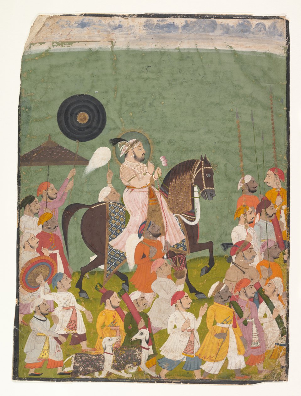 Maharana Jagat Singhi i ferd av Unknown