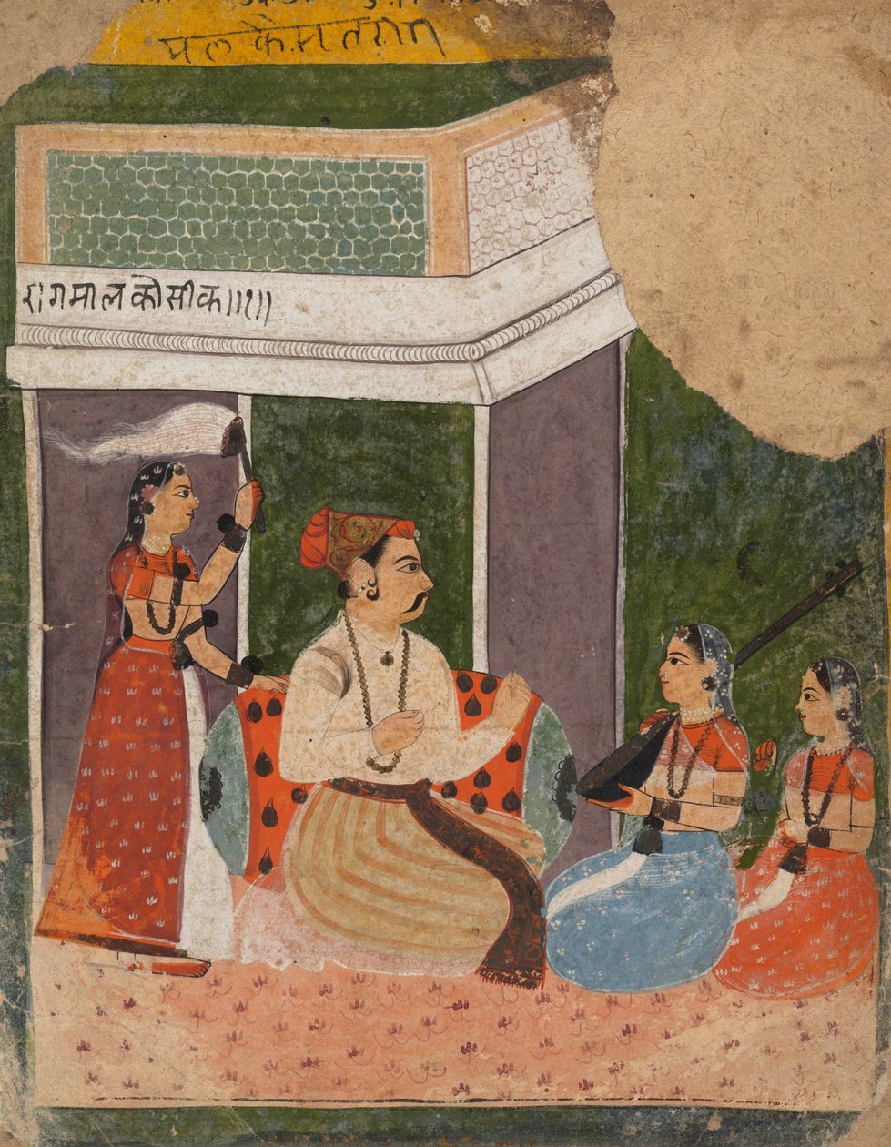 Malkos raga. Marwar, Jodhpur av Unknown