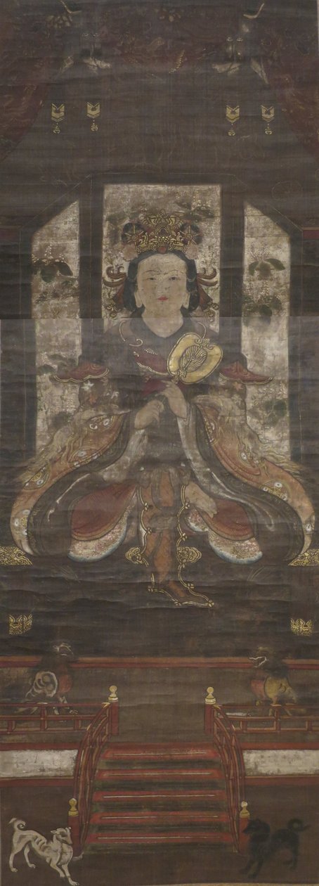 Niu Myōjin (gudinnen for Mount Kōya) av Unknown