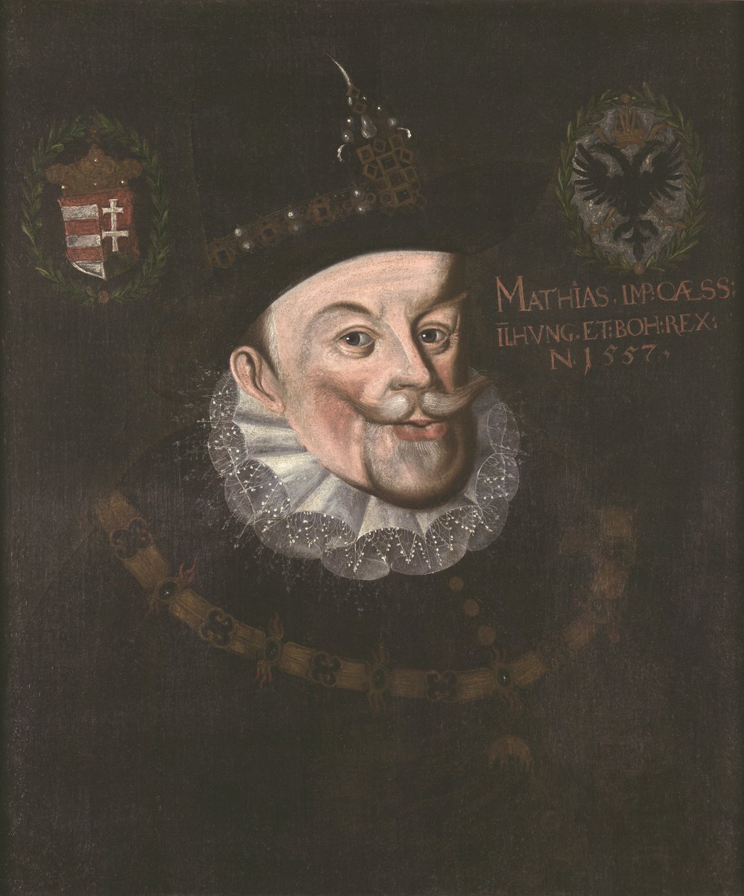 Portrett av keiseren Matthias II av Unknown