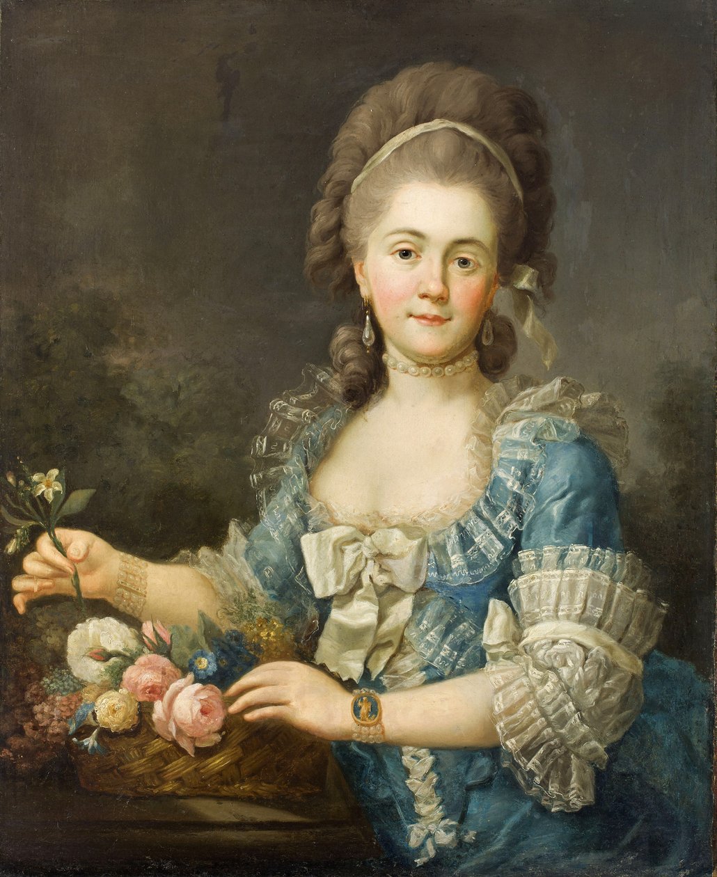 Portrett av Anna Szaniawska née Scipio av Unknown